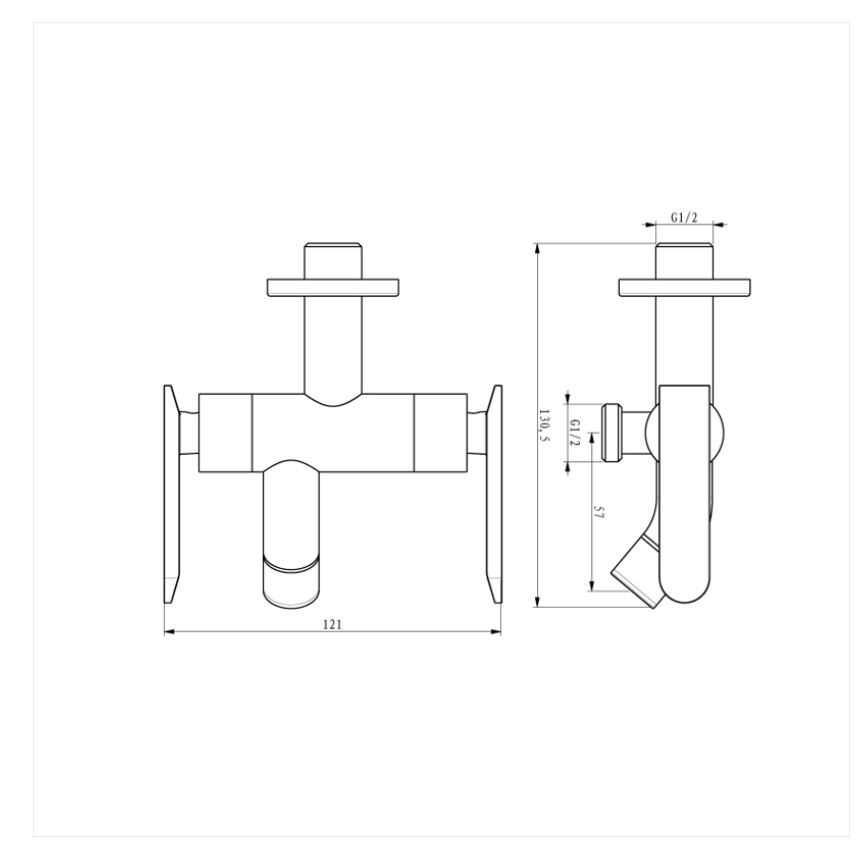 AALTO TWO WAY TAP 9113B ( MATTE BLACK ) / FREE EXPRESS DELIVERY - Image 3