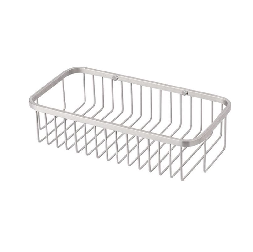 AALTO SINGLE SHOWER BASKET FM501H74 ( BRUSHED STEEL / CHROME ) / FREE EXPRESS DELIVERY - Image 3