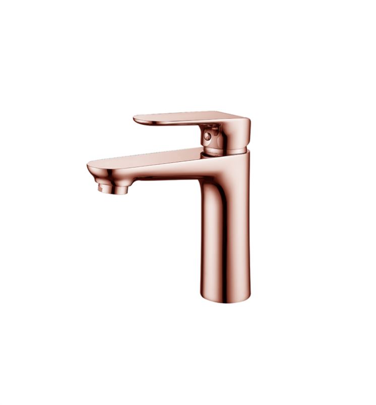AALTO BASIN MIXER 1302MBK/RG ( MATTE BLACK / ROSE GOLD ) / FREE EXPRESS DELIVERY - Image 3