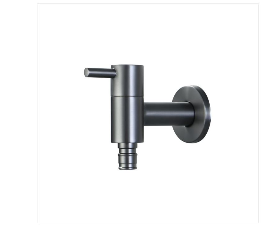 AALTO WASHING MACHINE TAP 3345GM ( GUN METAL ) / FREE EXPRESS DELIVERY - Image 2