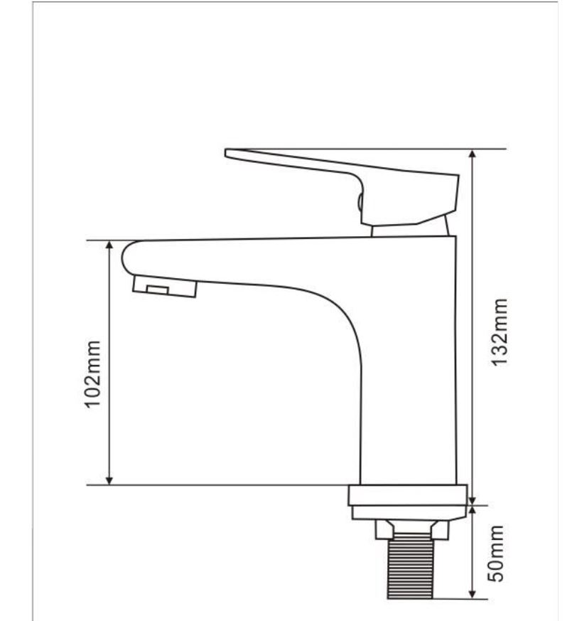 AALTO SINGLE-LEVER BASIN TAP 4320CH ( CHROME ) / FREE EXPRESS DELIVERY - Image 3