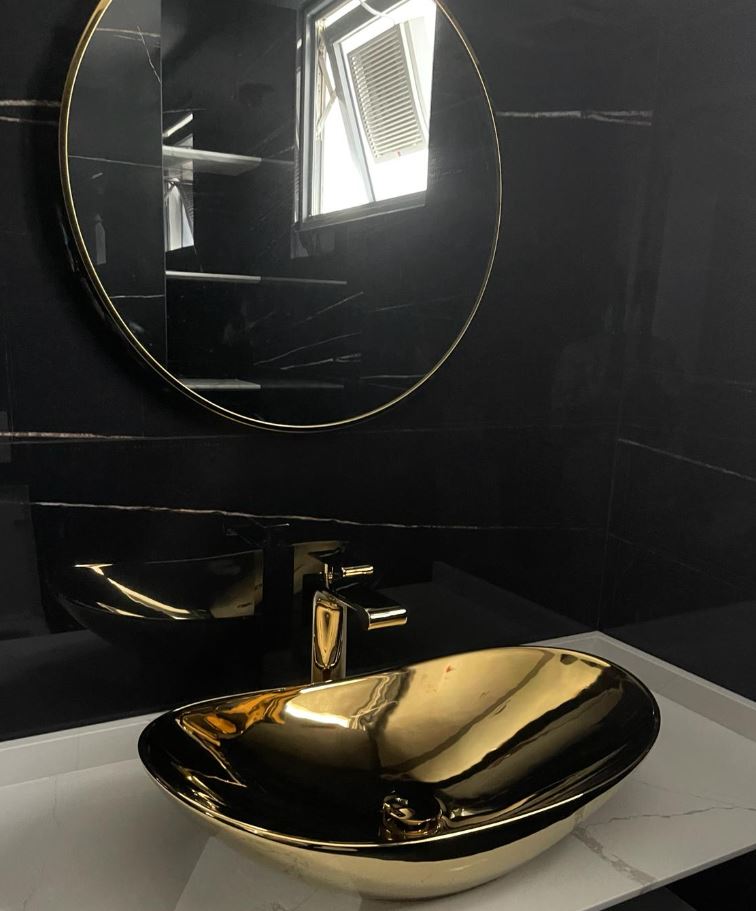 AALTO SINGLE-LEVER BASIN MIXER 9041B / 9041G ( MATTE BLACK , GOLD ) / FREE EXPRESS DELIVERY - Image 8