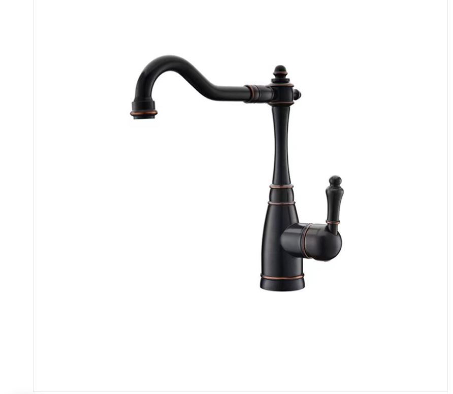 AALTO Single-Lever Sink Mixer 3011 ORB ( MATTE BLACK + COPPER ) / FREE EXPRESS DELIVERY - Image 2