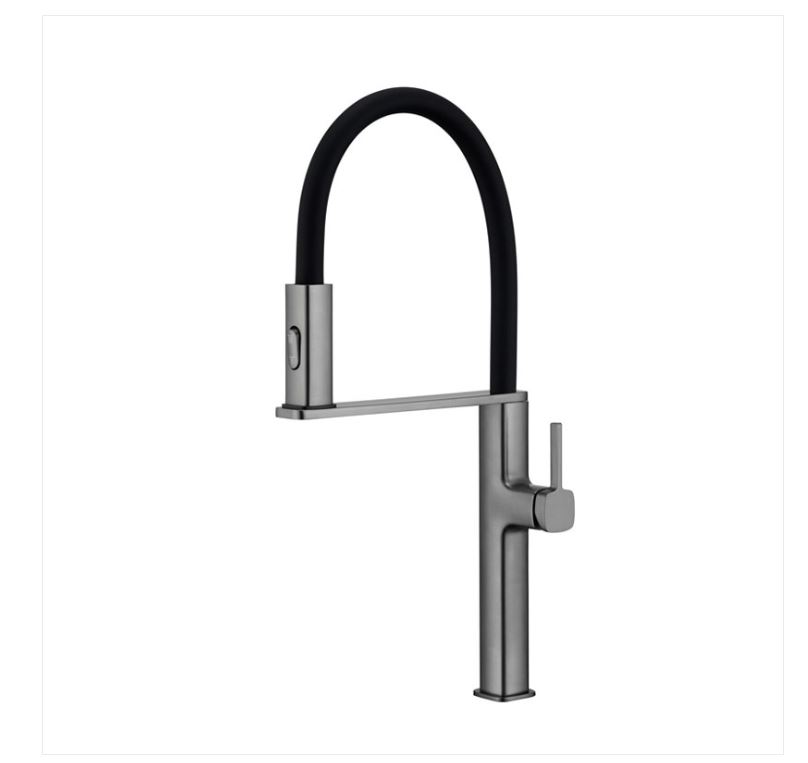 AALTO Single-Lever Sink Mixer (Pull-Out) 9079GM ( GUN METAL ) / FREE EXPRESS DELIVERY - Image 2