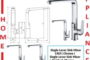 AALTO Single-Lever Sink Mixer 1303 ( Chrome ) / FREE EXPRESS DELIVERY