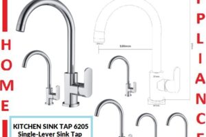 AALTO Single-Lever Kitchen Sink Tap 6205 ( Chrome ) / FREE EXPRESS DELIVERY