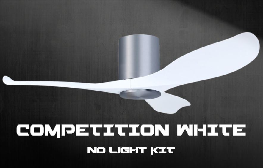 POINT ONE Blizzard ( 38" , 43" , 52" ) VSPEC-IV Smart Ceiling Fan With Aluminum Silver Cylinder , Optional Light Kit / FREE EXPRESS DELIVERY - Image 12