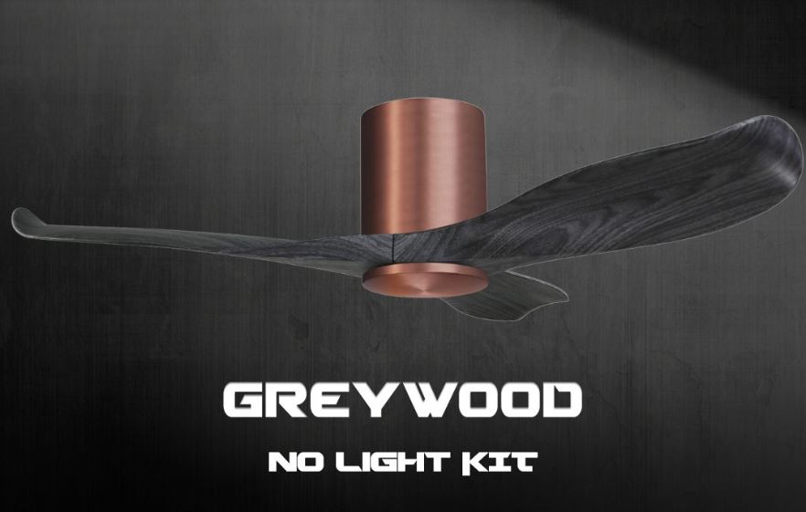 POINT ONE Blizzard ( 38" , 43" , 52" ) VSPEC-IV Smart Ceiling Fan With Copper Bronze Cylinder , Optional Light KIt / FREE EXPRESS DELIVERY - Image 11