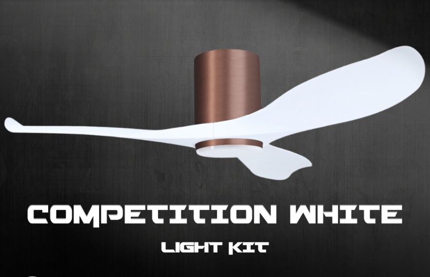 POINT ONE Blizzard ( 38" , 43" , 52" ) VSPEC-IV Smart Ceiling Fan With Copper Bronze Cylinder , Optional Light KIt / FREE EXPRESS DELIVERY - Image 9