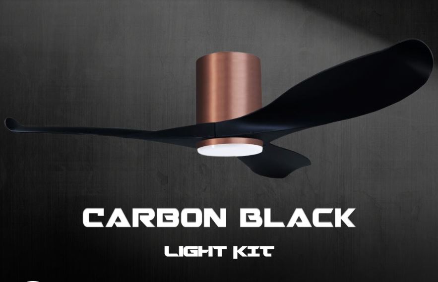 POINT ONE Blizzard ( 38" , 43" , 52" ) VSPEC-IV Smart Ceiling Fan With Copper Bronze Cylinder , Optional Light KIt / FREE EXPRESS DELIVERY - Image 7