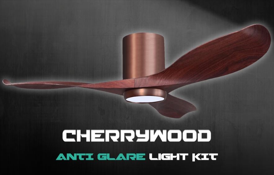 POINT ONE Blizzard ( 38" , 43" , 52" ) VSPEC-IV Smart Ceiling Fan With Copper Bronze Cylinder , Optional Light KIt / FREE EXPRESS DELIVERY - Image 5