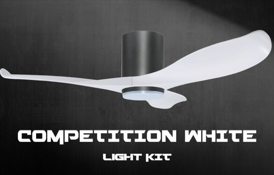 POINT ONE Blizzard ( 38" , 43" , 52" ) VSPEC-IV Smart Ceiling Fan With Galaxy Grey Cylinder , Optional Light Kit / FREE EXPRESS DELIVERY - Image 9