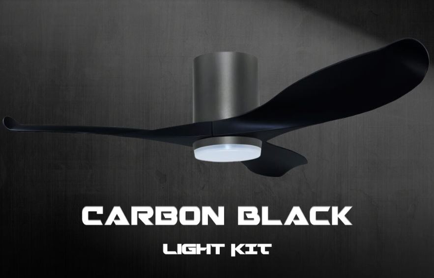 POINT ONE Blizzard ( 38" , 43" , 52" ) VSPEC-IV Smart Ceiling Fan With Galaxy Grey Cylinder , Optional Light Kit / FREE EXPRESS DELIVERY - Image 7