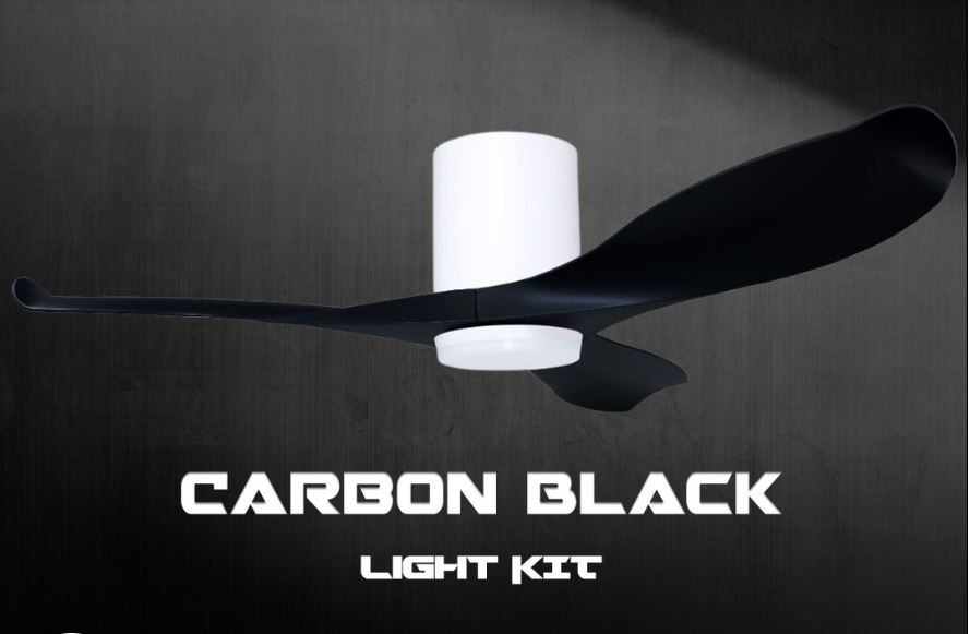 POINT ONE Blizzard ( 38" , 43" , 52" ) VSPEC-IV Smart Ceiling Fan With Competition White Cylinder , Optional Light Kit / FREE EXPRESS DELIVERY - Image 7