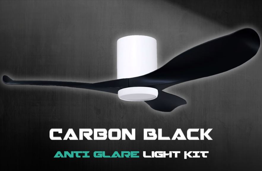 POINT ONE Blizzard ( 38" , 43" , 52" ) VSPEC-IV Smart Ceiling Fan With Competition White Cylinder , Optional Light Kit / FREE EXPRESS DELIVERY - Image 6