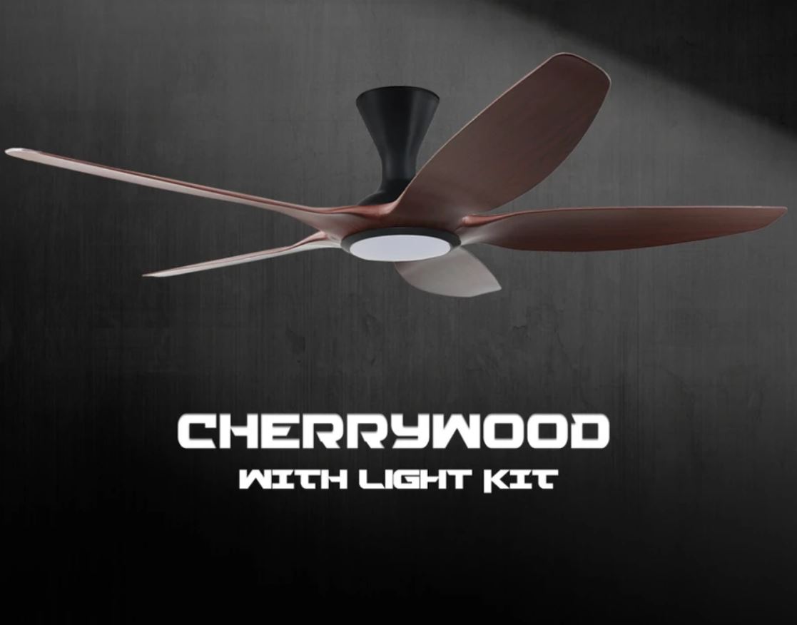 POINT ONE Cyclone ( 48" , 52" , 62" ) VSPEC-IV RS Smart Ceiling Fan With Carbon Black Cylinder / FREE EXPRESS DELIVERY - Image 6