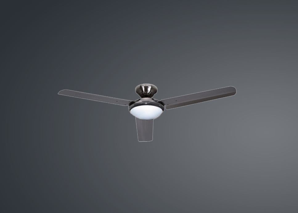 POINT ONE LMD 15 48" Steel/Aluminum Blade Ceiling Fan With AC MOTOR , 3 Steel/Aluminum blades , 3 Speed , Optional Light Kit / FREE EXPRESS DELIVERY - Image 2