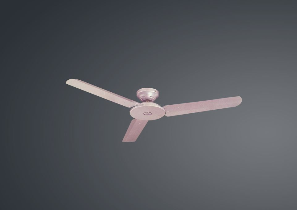 POINT ONE LMD 15 48" Steel/Aluminum Blade Ceiling Fan With AC MOTOR , 3 Steel/Aluminum blades , 3 Speed , Optional Light Kit / FREE EXPRESS DELIVERY - Image 3