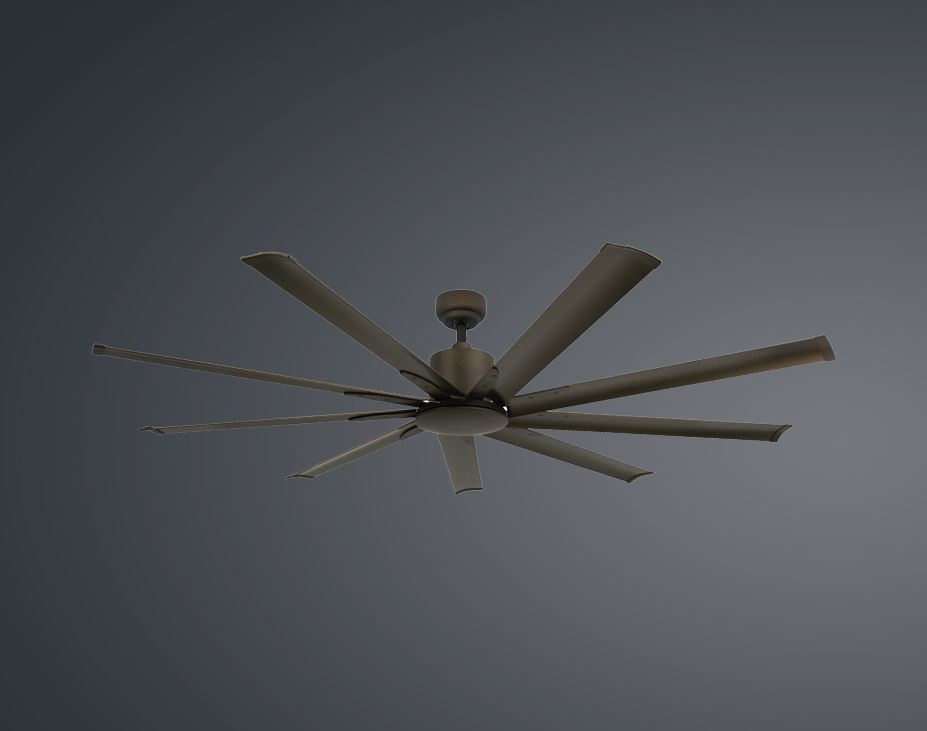 ELMARK LMD 32 (52",60",72") Extrusion Aluminum Blade Ceiling Fan With DC MOTOR , 9 Extrusion Aluminium blades , 6 Speed reversible / FREE EXPRESS DELIVERY - Image 4
