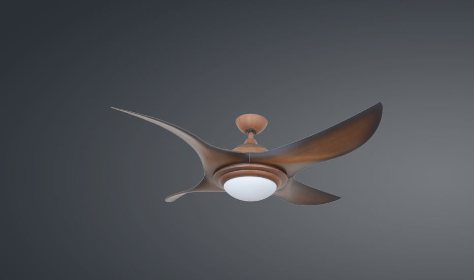 POINT ONE LMD 36 52" Acrylic Blade Ceiling Fan With DC MOTOR , 6 Speed reversible / FREE EXPRESS DELIVERY - Image 4
