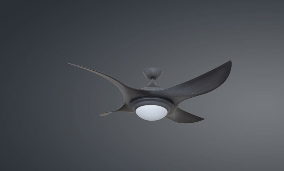 POINT ONE LMD 36 52" Acrylic Blade Ceiling Fan With DC MOTOR , 6 Speed reversible / FREE EXPRESS DELIVERY - Image 3