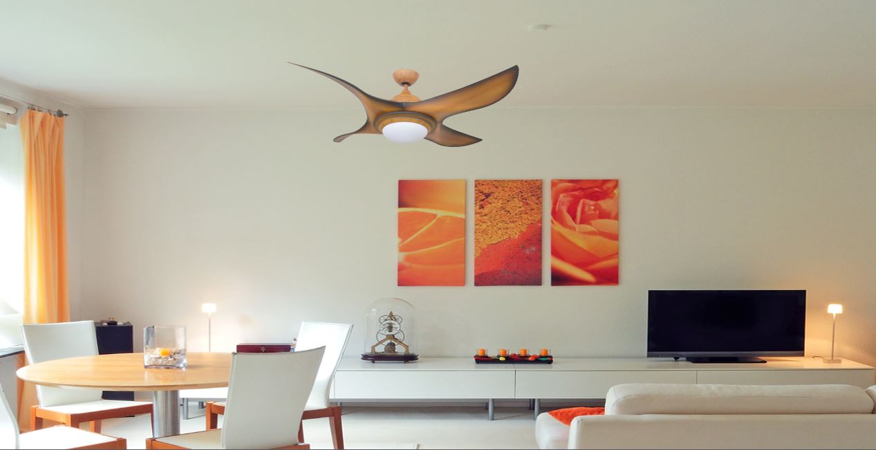 POINT ONE LMD 36 52" Acrylic Blade Ceiling Fan With DC MOTOR , 6 Speed reversible / FREE EXPRESS DELIVERY - Image 6