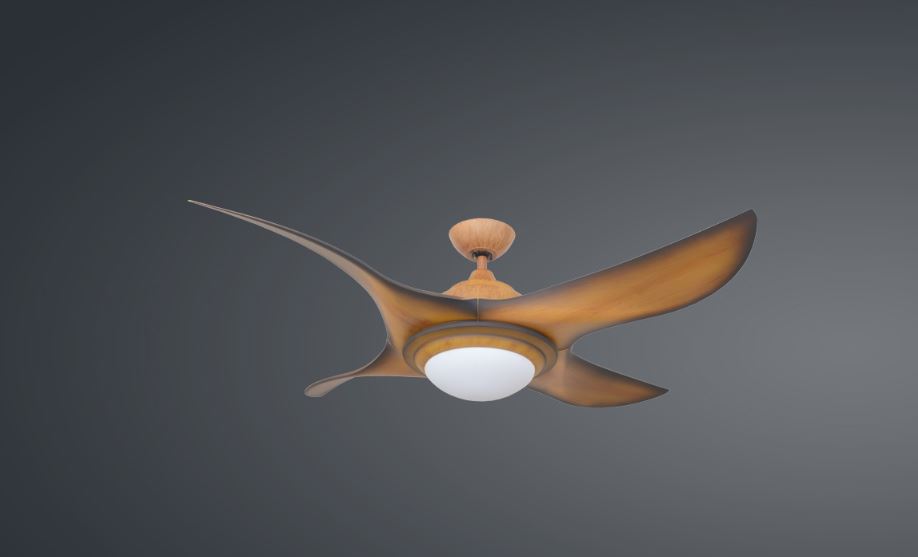 POINT ONE LMD 36 52" Acrylic Blade Ceiling Fan With DC MOTOR , 6 Speed reversible / FREE EXPRESS DELIVERY - Image 2