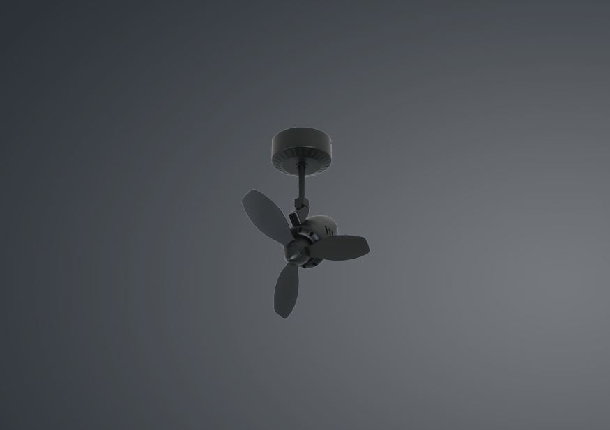 ELMARK NMD 39 18" Wooden Blade Ceiling Fan With AC Motor , 3 Adjustable angles / FREE EXPRESS DELIVERY - Image 2