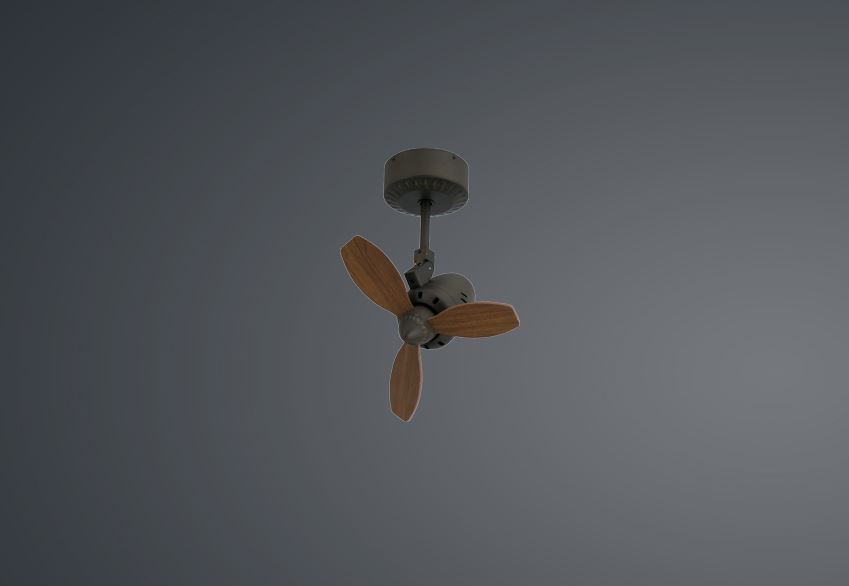 ELMARK NMD 39 18" Wooden Blade Ceiling Fan With AC Motor , 3 Adjustable angles / FREE EXPRESS DELIVERY - Image 5