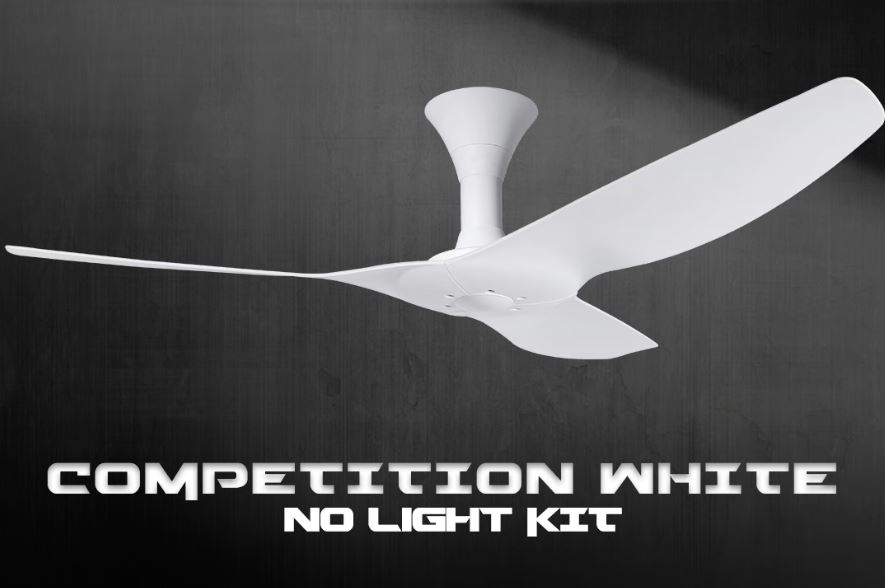POINT ONE Vortex ( 46" , 52" ) VSPEC-IV RS TYPE-II Smart Ceiling Fan With Competition White Cylinder , Optional Light Kit (add $80) / FREE EXPRESS DELIVERY - Image 2