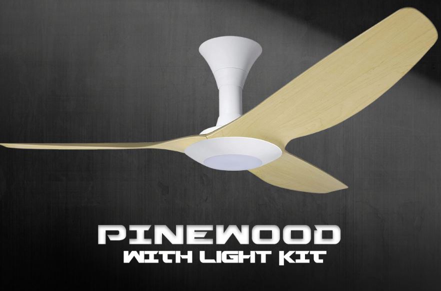 POINT ONE Vortex ( 46" , 52" ) VSPEC-IV RS TYPE-II Smart Ceiling Fan With Competition White Cylinder , Optional Light Kit (add $80) / FREE EXPRESS DELIVERY - Image 6