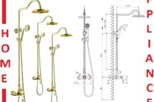 AALTO Single-Lever Rain-Shower Mixer 2508G ( Gold ) / FREE EXPRESS DELIVERY