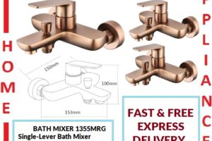 AALTO Single-Lever Bath Mixer 1355MRG ( Matte Rose Gold ) / FREE EXPRESS DELIVERY