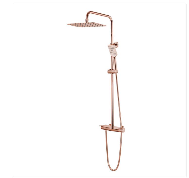 AALTO Modern Rain Shower Mixer 3507RG ( Rose Gold ) / FREE EXPRESS DELIVERY - Image 2