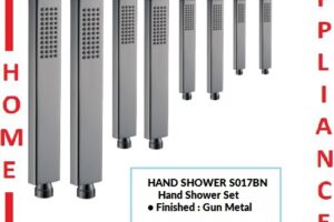 AALTO HAND SHOWER SET S017BN ( GUN METAL ) / FREE EXPRESS DELIVERY