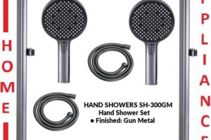 AALTO HAND SHOWER SET SH-300GM ( Gun Metal ) / FREE EXPRESS DELIVERY