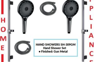 AALTO Hand Shower Set SH-309GM ( Gun Metal ) / FREE EXPRESS DELIVERY