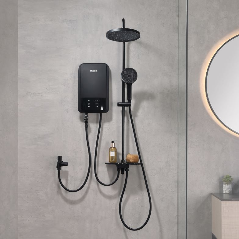RUBINE INSTANT WATER HEATER ET-123-MB (Matte Black) With DC Pump / FREE EXPRESS DELIVERY - Image 6