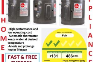 RHEEM 85VP6S 23L (N) CLASSIC ELECTRIC STORAGE WATER HEATER / FREE EXPRESS DELIVERY