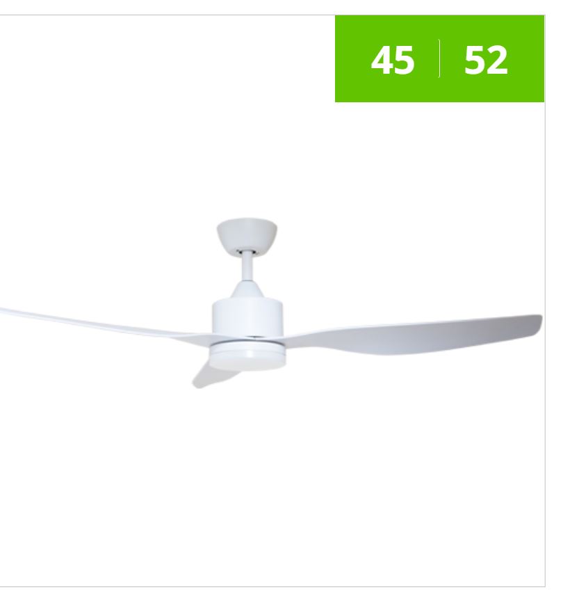 FANZTEC AirMaster 3 Blades Ceiling Fan ( 45"/52" Matte White , Matte Black )With WIFI , DC Motor / FREE EXPRESS DELIVERY - Image 5