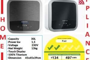 ARISTON ANDRIS 2 TOP 30 WIFI ( 30 Liters ) STORAGE WATER HEATER / FREE EXPRESS DELIVERY