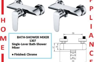 AALTO Single-Lever Bath-Shower Mixer 1307 ( Chrome ) / FREE EXPRESS DELIVERY