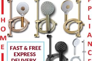 AALTO Hand Shower Set SH-306RG ( Rose Gold , Matte Gold , Gold , Chrome , Matte Black ) / FREE EXPRESS DELIVERY