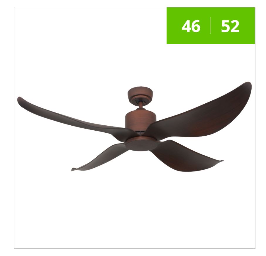 FANZTEC FT-TWS-1 (No LED) 46" / 52" Ceiling Fan ( Greywood , Pinewood , Rosewood ) / FREE EXPRESS DELIVERY - Image 3