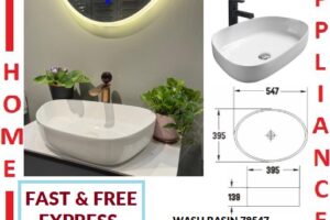 AALTO WASH BASIN (Top)  78547 (White ) / FREE EXPRESS DELIVERY