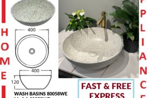 AALTO WASH BASINS ( Top ) 80058WE (  Concrete ) / FREE EXPRESS DELIVERY