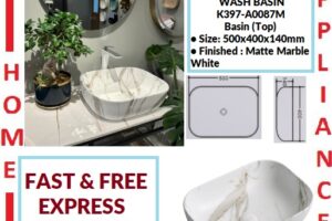 AALTO WASH BASIN (Top) K397-A0087M ( Matte Marble White ) / FREE EXPRESS DELIVERY