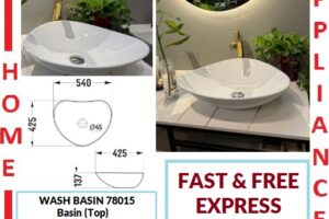 AALTO WASH BASIN (Top) 78015 ( White ) / FREE EXPRESS DELIVERY