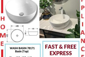 AALTO WASH BASIN  (Top) 78171 ( White )  / FREE EXPRESS DELIVERY