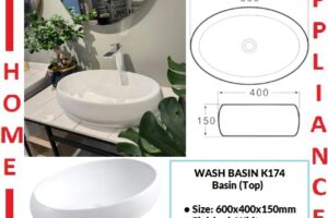 AALTO WASH BASIN (Top) K174 ( White ) / FREE EXPRESS DELIVERY